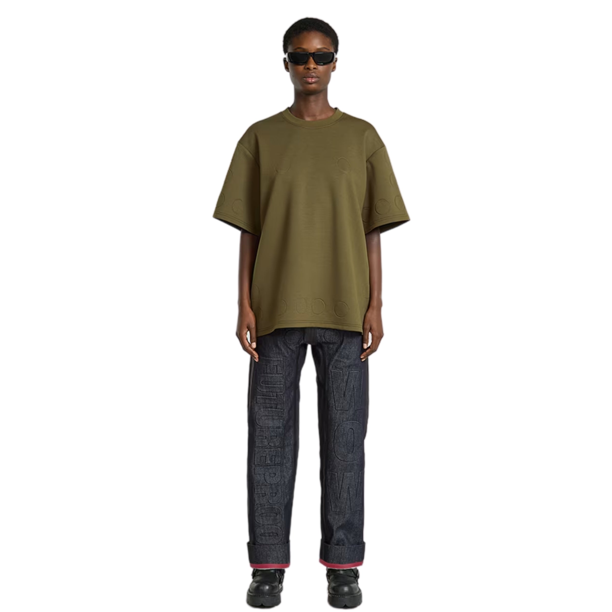 G-Star T-Shirt X Wvb Oversized Boxy Army Green